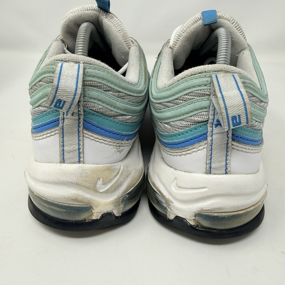 Nike Air Max 97 Spring Floral Mens 11 Shoes Laser Blue Teal Siren Red DQ7644-100 - Picture 5 of 10